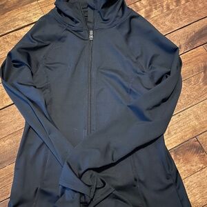 Black Full-Zip Hoodie
